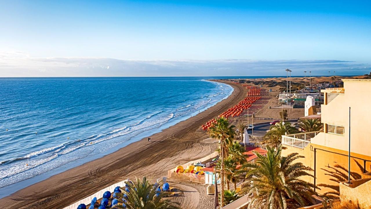 شقة Penthouse In Playa Del Ingles With Lovely View المظهر الخارجي الصورة